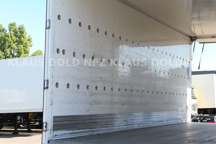 Box trailer SPIER AGL 290 Koffer 47m³ Durchladeeinrichtung LBW