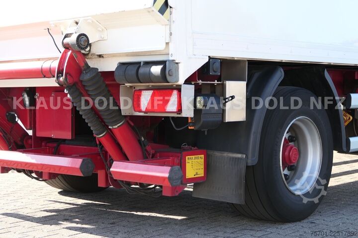Box trailer SPIER AGL 290 Koffer 47m³ Durchladeeinrichtung LBW
