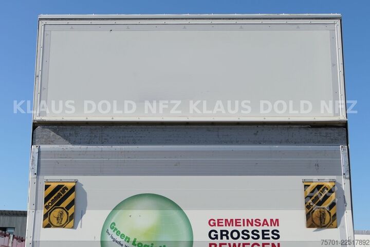 Box trailer SPIER AGL 290 Koffer 47m³ Durchladeeinrichtung LBW