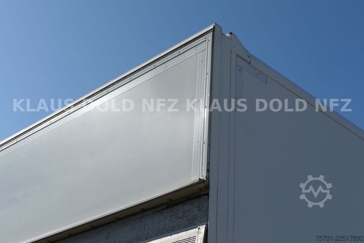 Box trailer SPIER AGL 290 Koffer 47m³ Durchladeeinrichtung LBW