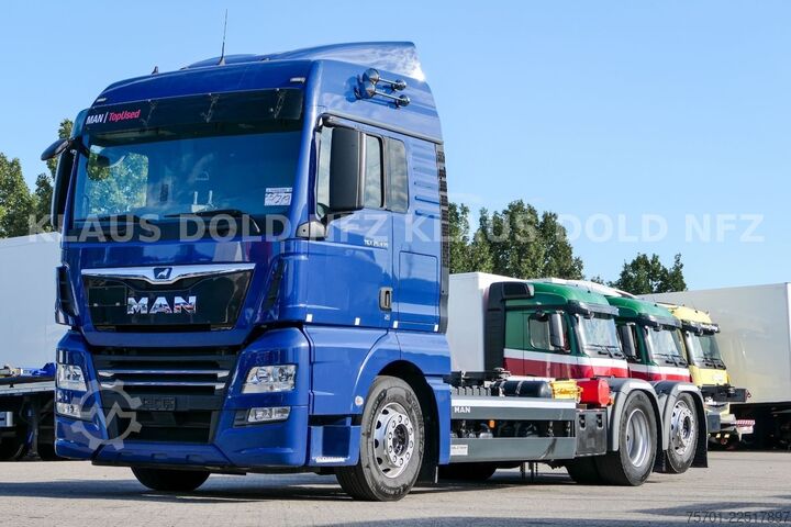 Swap body truck MAN TGX 26.430 BDF Retarder Lift-/Lenkachse Navi
