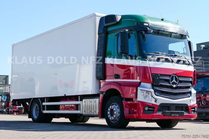 Box truck MERCEDES-BENZ Actros 1842L Koffer Vollluft LBW Euro 6