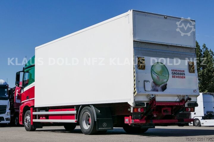 Box truck MERCEDES-BENZ Actros 1842L Koffer Vollluft LBW Euro 6