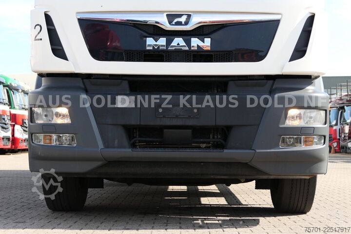 Flatbed truck with tarp MAN TGM 18.320 Pritsche Plane LBW Euro 6