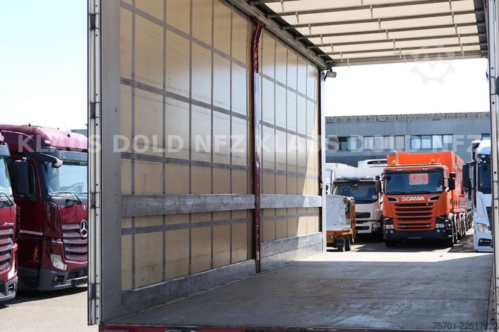 Reefer trailer Lanz + Marti EU18 Pritsche Plane Durchladesystem