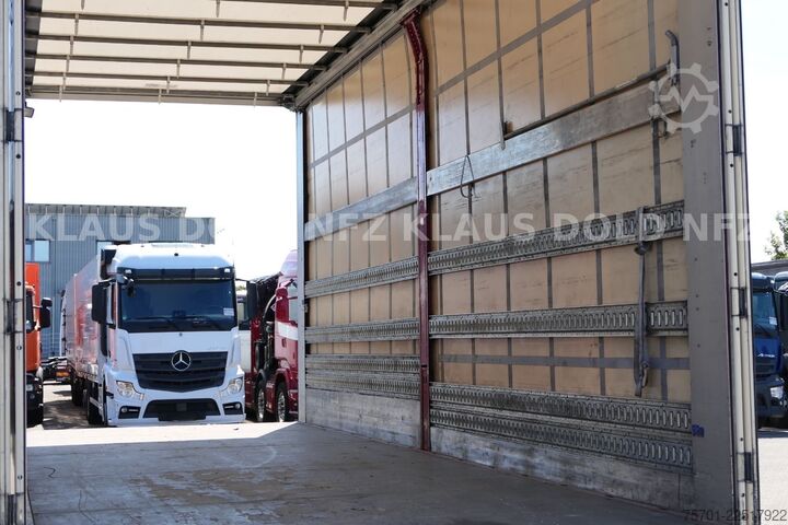 Reefer trailer Lanz + Marti EU18 Pritsche Plane Durchladesystem