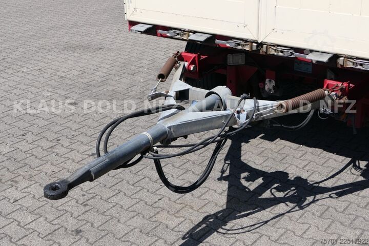 Reefer trailer Lanz + Marti EU18 Pritsche Plane Durchladesystem