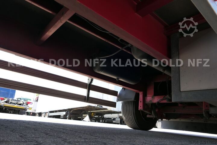 Reefer trailer Lanz + Marti EU18 Pritsche Plane Durchladesystem