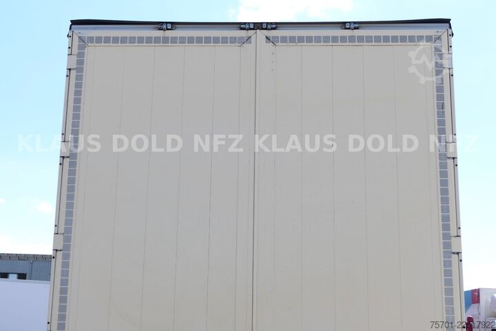 Reefer trailer Lanz + Marti EU18 Pritsche Plane Durchladesystem