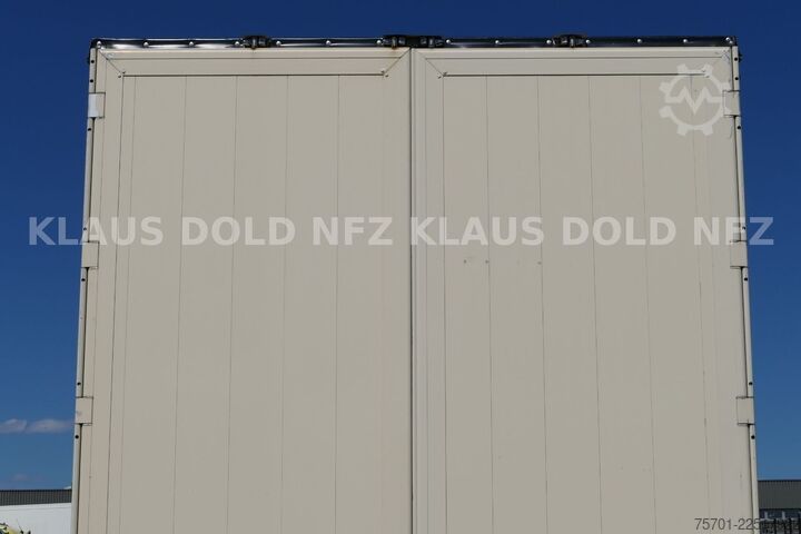 Reefer trailer Lanz + Marti EU18 Pritsche Plane Durchladesystem