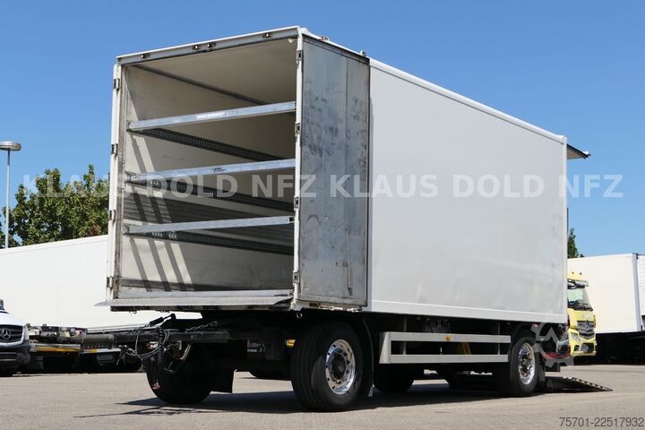 Box trailer SPIER AGL 290 Koffer 47m³ Durchladeeinrichtung LBW
