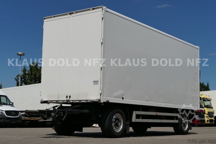 Box trailer SPIER AGL 290 Koffer 47m³ Durchladeeinrichtung LBW