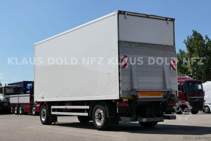 Box trailer SPIER AGL 290 Koffer 47m³ Durchladeeinrichtung LBW