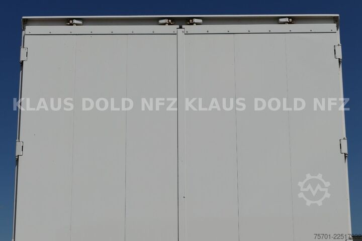 Box trailer SPIER AGL 290 Koffer 47m³ Durchladeeinrichtung LBW