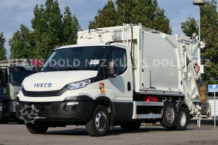 Garbage truck IVECO 50-180 Müllwagen MOL Liftachse Euro 6
