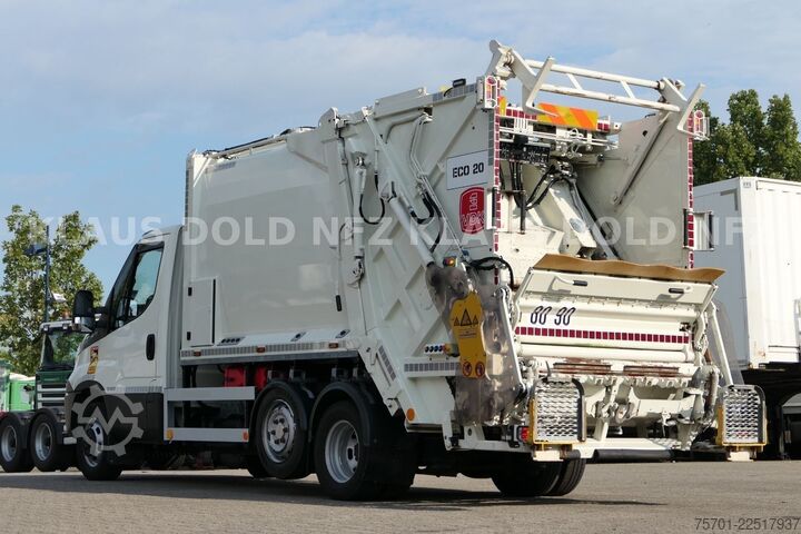 Garbage truck IVECO 50-180 Müllwagen MOL Liftachse Euro 6