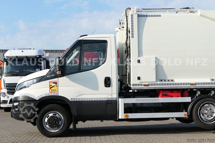 Garbage truck IVECO 50-180 Müllwagen MOL Liftachse Euro 6
