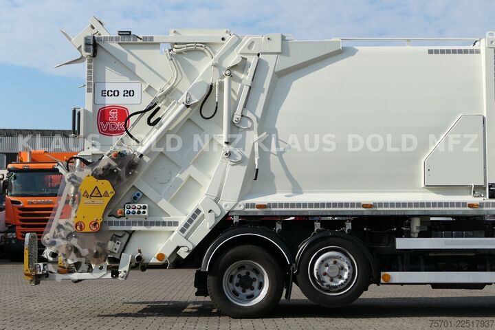 Garbage truck IVECO 50-180 Müllwagen MOL Liftachse Euro 6