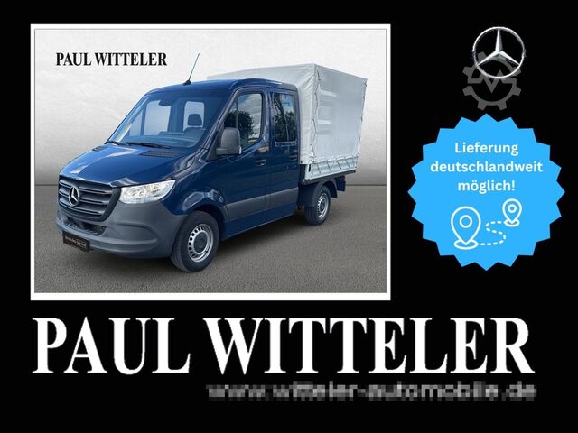 Curtain sider van MERCEDES-BENZ Sprinter DOKA PLANE 215AUFG.315/AHK3,5TO