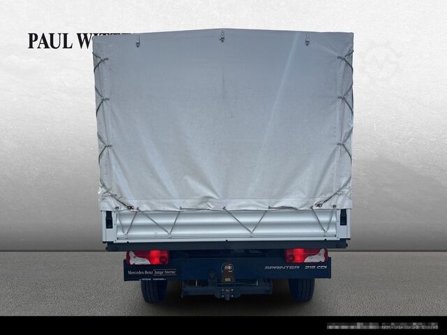 Curtain sider van MERCEDES-BENZ Sprinter DOKA PLANE 215AUFG.315/AHK3,5TO