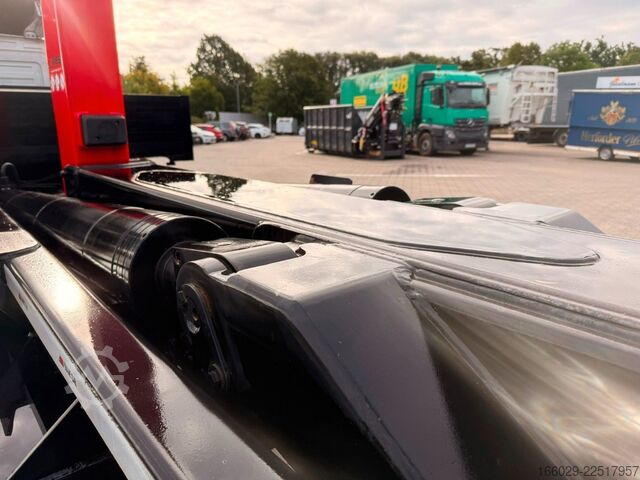 Tipper semitrailer  WIESE 3-Achs Abrollkippe-Sattelauflieger