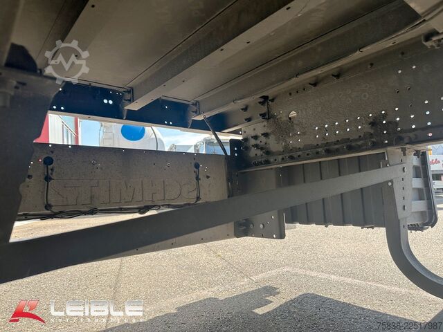 Open semitrailer with tarp SCHMITZ CARGOBULL SCS 24/L* Tautliner*Code XL*Liftachse*UNFALL*