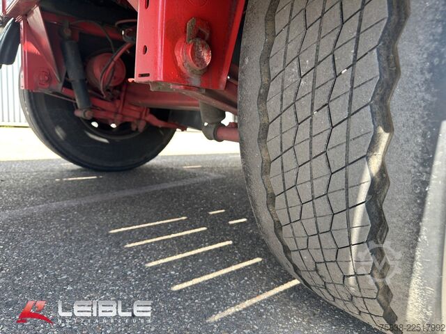 Low loader semitrailer MEUSBURGER MPS-2*Tele Plateau *Ausziehbar*2x Lenkachse*