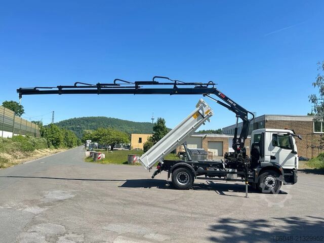 Tipper with crane MAN TGM 18.320 MAN TGM 18.320 4x2 Euro6e Hiab X-HiD...