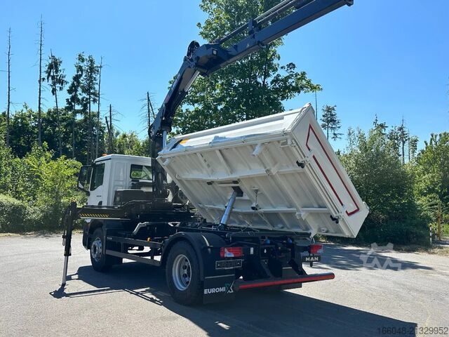 Tipper with crane MAN TGM 18.320 MAN TGM 18.320 4x2 Euro6e Hiab X-HiD...