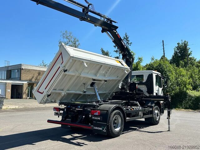 Tipper with crane MAN TGM 18.320 MAN TGM 18.320 4x2 Euro6e Hiab X-HiD...