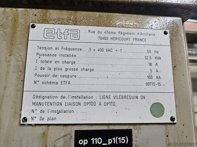 Crankshaft grinding machine Rene Clement 