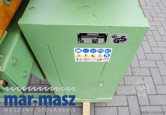 Long belt sander Johannsen T84 