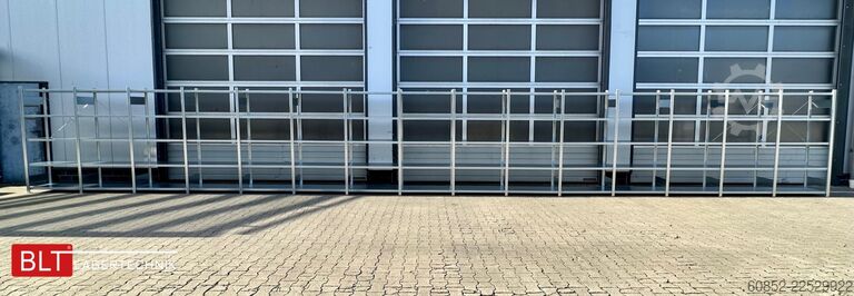 Modular shelf ca. 30,06 lfm. Fachbodenregale META H: 200 cm , T: 40 cm , 150 kg pro Ebene