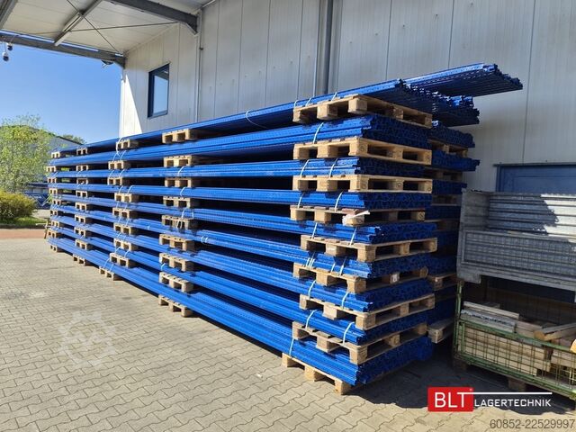 Heavy-duty shelving pallet racks 30,80 lfm STOW Palettenregale, H: 690cm Fachlast: 2250 kg, PNB0472, Regale