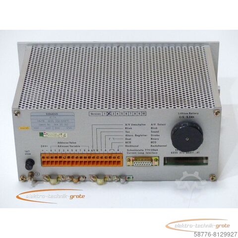 Component Siemens 6ES5336-0AB11 Textanzeigegerät KLTA 336 Version 2