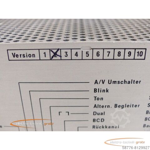 Component Siemens 6ES5336-0AB11 Textanzeigegerät KLTA 336 Version 2