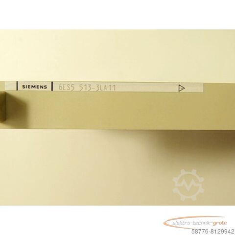 Component Siemens 6ES5513-3LA11 Magnetblasenspeicher
