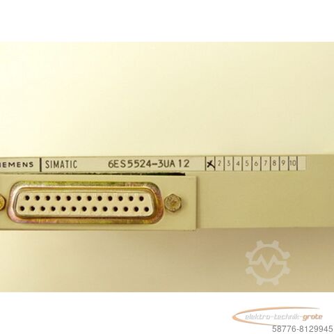 Component Siemens 6ES5524-3UA12 Kommunikationsprozessor   - ! -