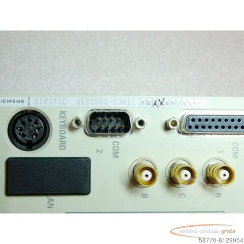 Component Siemens 6ES5580-1UA11 Kommunikationsprozessor CP 580 , ,