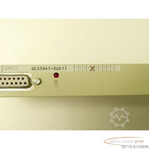 Component Siemens 6ES5947-3UA11 CPU 947