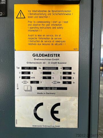 CNC-Dreh- und Fräszentrum Gildemeister NEF 720