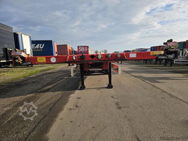 Transport von Containern KRONE SD 27| SAF INTRADISC | SUPER SLIDING.| BELGIUM ...