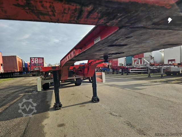 Transport von Containern KRONE SD 27| SAF INTRADISC | SUPER SLIDING.| BELGIUM ...