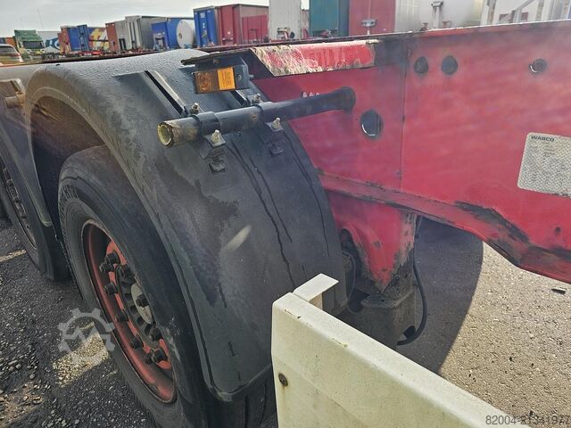 Transport von Containern KRONE SD 27| SAF INTRADISC | SUPER SLIDING.| BELGIUM ...