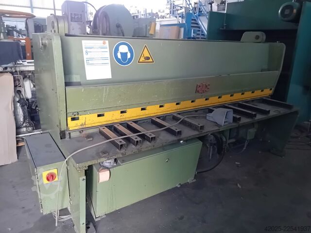 Hydraulische Tafelschere RAS , 2500 x 4 mm