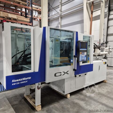 Injection molding machine KraussMaffei KM 130-1000 CX