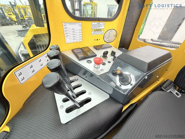 4-way forklift Combilift C4000 GAS DUPLEX 4600 FREE-LIFT CABIN