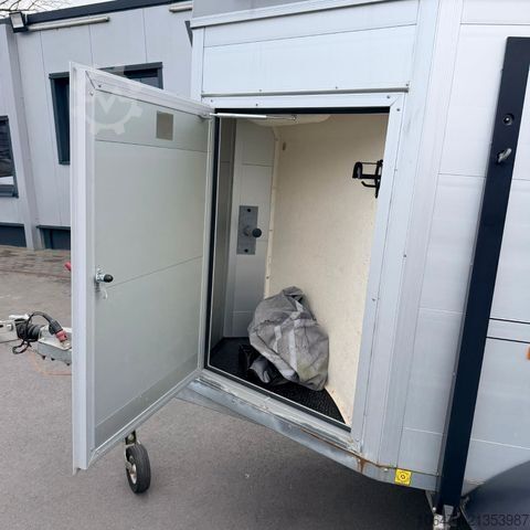 Horse transport trailer HUMBAUR Alu Single 1,5 er # 100 km/h Zulassung