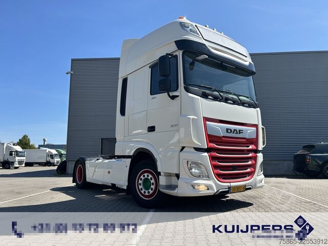 Standard tractor DAF XF 480 FT SSC / 455 dkm / 2 Tanks / Stand Airco...