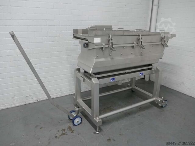 Vibrating gutter, MultiShaker 450/1600 GEA Trilgoot Type MultiShaker 450/1600